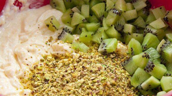 ШАГ 4. порционные чизкейки с киви и фисташками