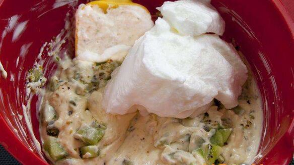 ШАГ 5. порционные чизкейки с киви и фисташками