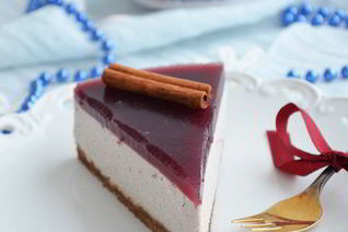 Праздничный чизкейк с глинтвейном