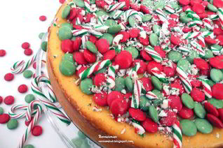 Рождественский чизкейк