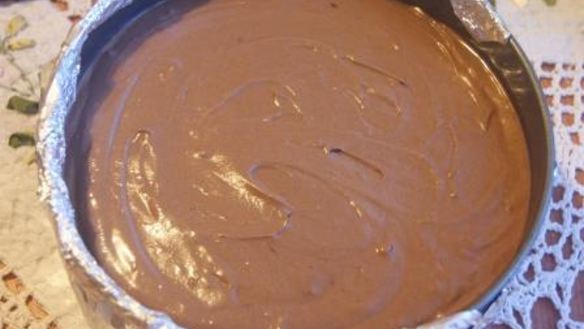 ШАГ 7. шоколадный чизкейк с малиной