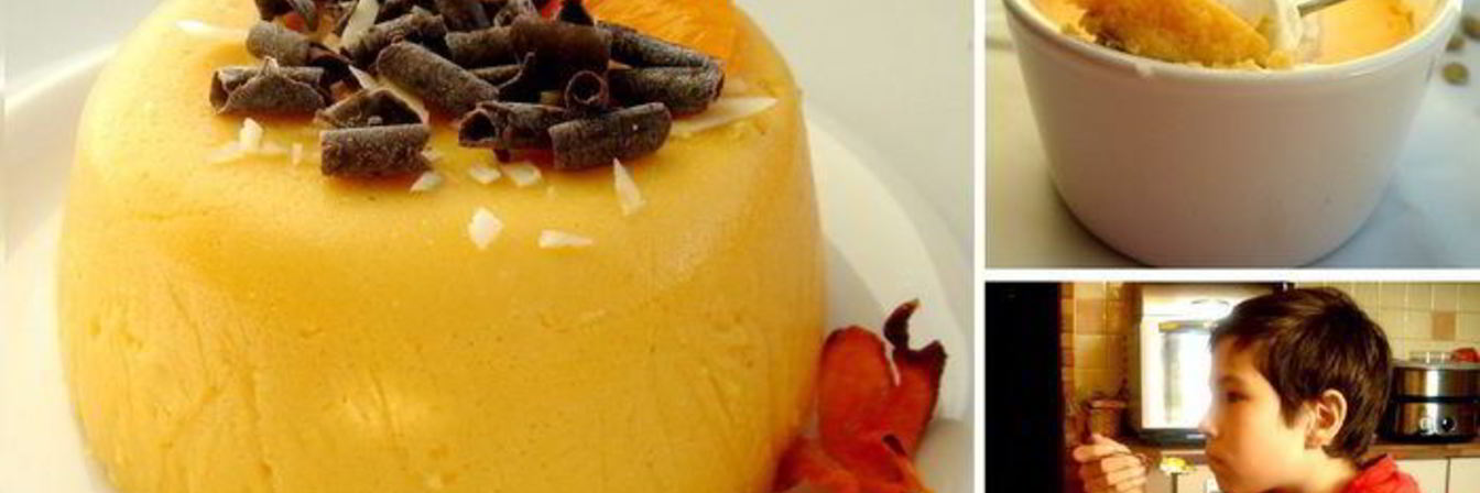 Тыквенный чизкейк из пароварки