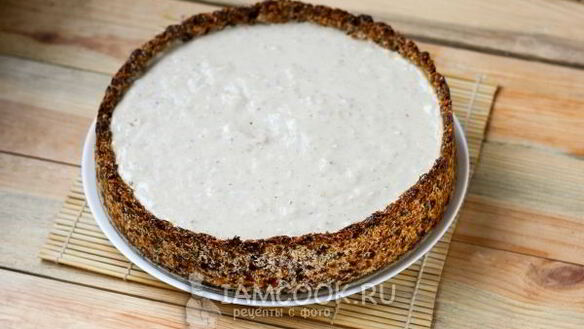ШАГ 18. вегетарианский кокосовый чизкейк