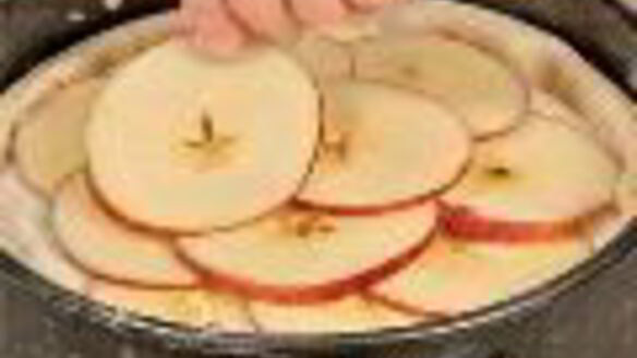 ШАГ 3. яблочный чизкейк