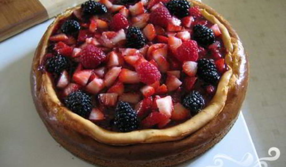 Рецепт ягодный чизкейк