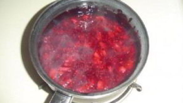 ШАГ 6. ягодный чизкейк