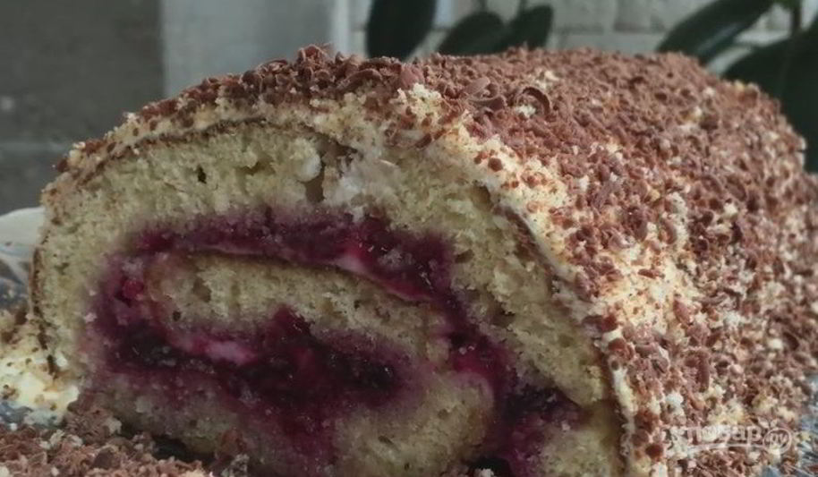 Рецепт домашний творожный рулет