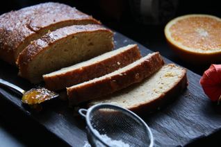 Апельсиновый фунтовый кекс