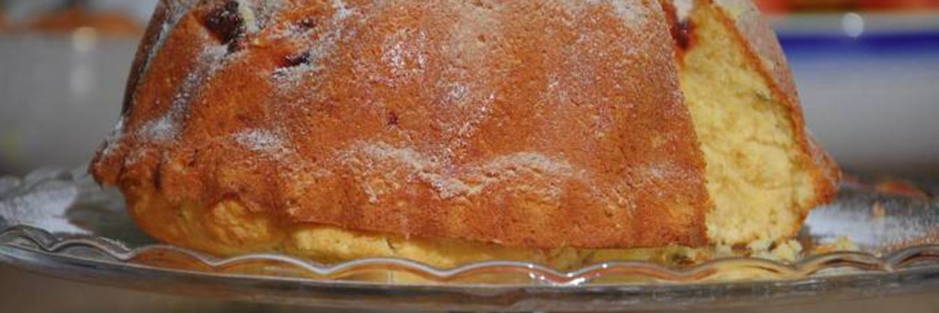 Апельсиновый кекс с розмарином