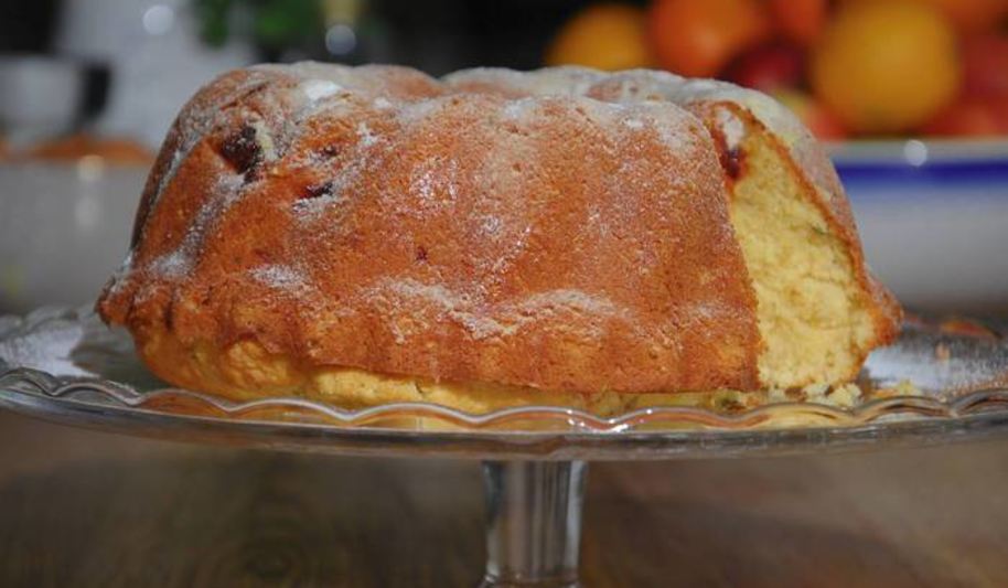 Рецепт апельсиновый кекс с розмарином