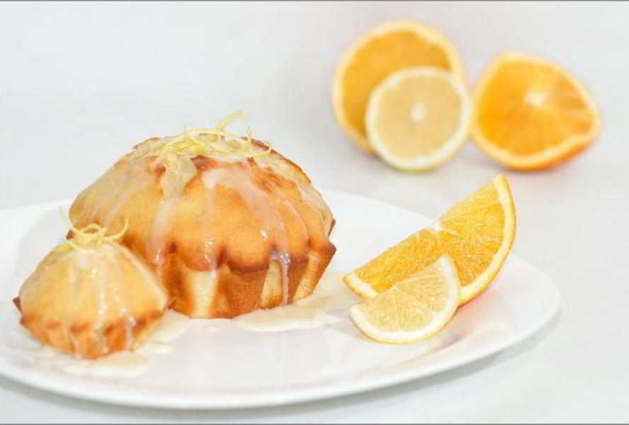 Апельсиновый кекс