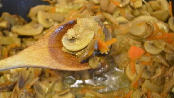 ШАГ 6. ароматный грибной кекс-пирог