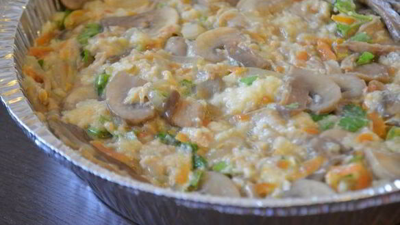 ШАГ 9. ароматный грибной кекс-пирог