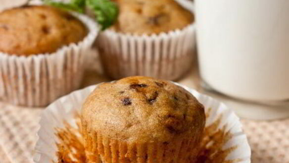 ШАГ 7. банановые кексики с шоколадом