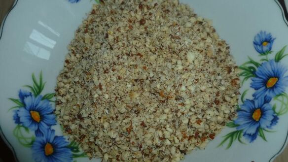 ШАГ 2. фруктовый кекс с сушеной клюквой и орехами