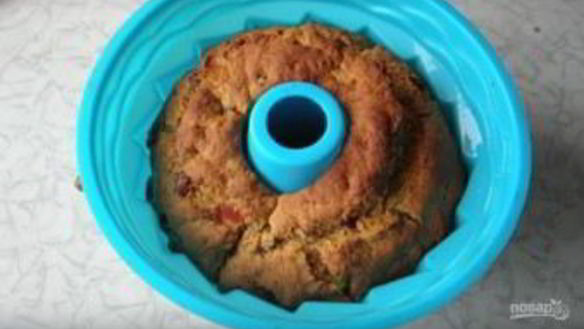ШАГ 7. имбирный кекс с изюмом и цукатами без сахара