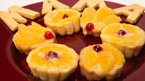 ШАГ 5. имбирные кексы с мандаринами