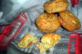 Кабачковые кексы