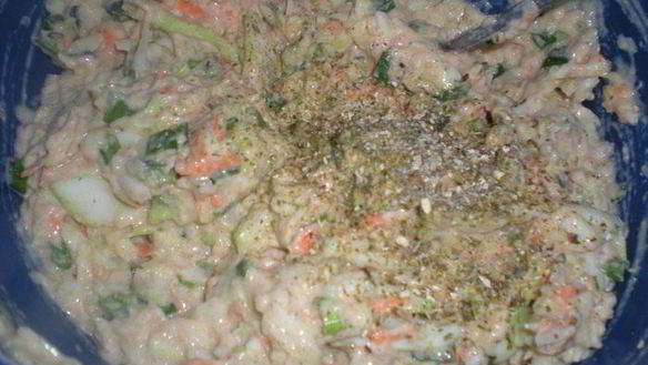 ШАГ 2. кабачковые кексы