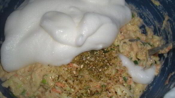 ШАГ 3. кабачковые кексы