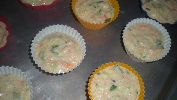 ШАГ 4. кабачковые кексы