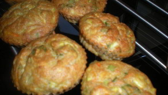 ШАГ 6. кабачковые кексы