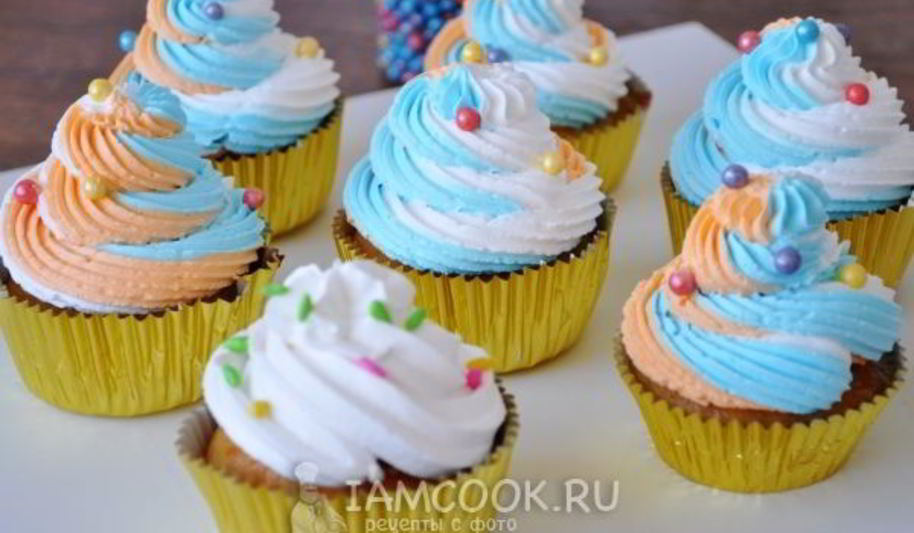 Рецепт капкейки классические