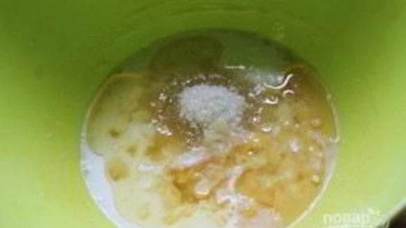 ШАГ 2. кекс на молоке