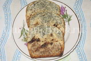 Кекс с маком, орехами и шоколадом Три желания