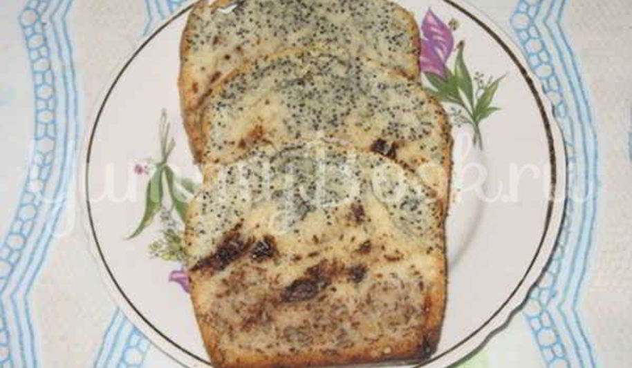 Рецепт кекс с маком, орехами и шоколадом три желания