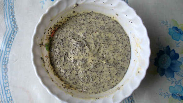 ШАГ 15. кекс с маком, орехами и шоколадом три желания