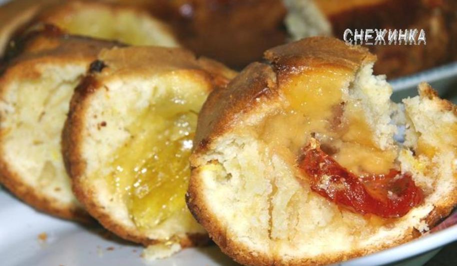 Рецепт кекс с мармеладом цитрусовые дольки