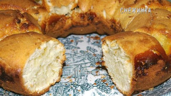 ШАГ 14. кекс с мармеладом цитрусовые дольки