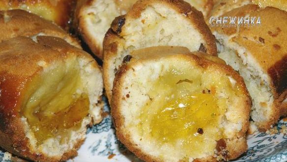 ШАГ 15. кекс с мармеладом цитрусовые дольки