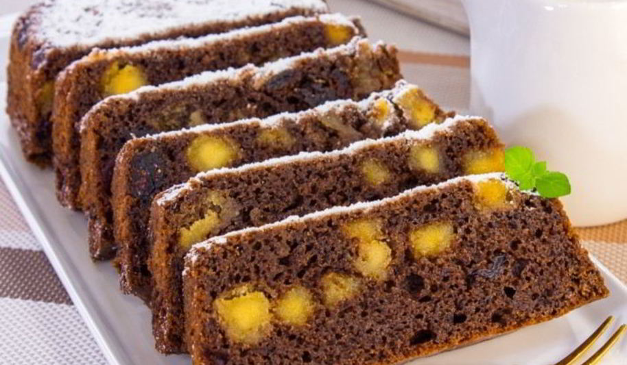 Рецепт кекс с марципаном и клюквой