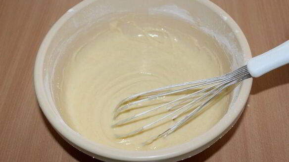 ШАГ 6. кекс с ревенем и пудингом