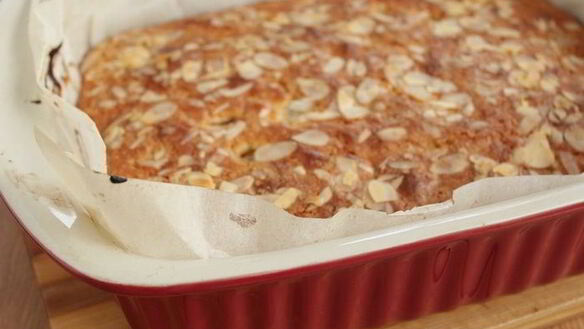 ШАГ 9. кекс с ревенем и пудингом