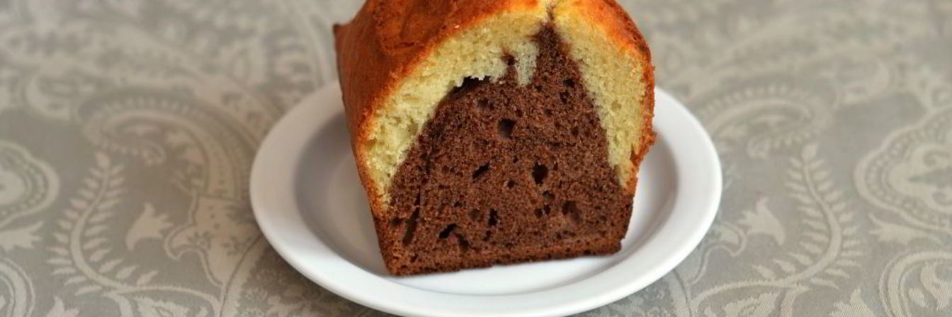 Кекс с шоколадно-ореховой пастой