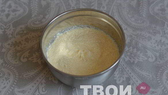 ШАГ 3. кекс с шоколадно-ореховой пастой