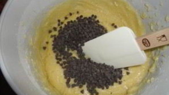 ШАГ 2. кекс с шоколадной крошкой