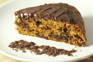 Кекс Тыковка с шоколадом