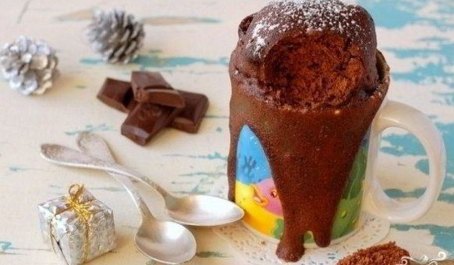 Рецепт кексики в микроволновке