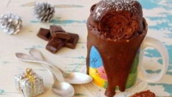 ШАГ 5. кексики в микроволновке