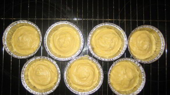 ШАГ 3. кексы бабочка-лимонница