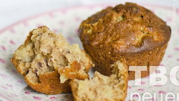 ШАГ 7. кексы из цельнозерновой муки с яблоками и пеканом