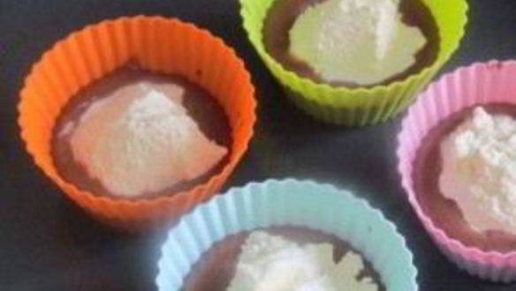 ШАГ 2. кексы с творожной начинкой