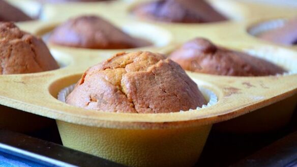 ШАГ 6. кексы с тыквенным пюре