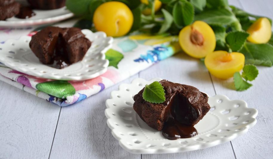 Рецепт кексы с жидкой начинкой