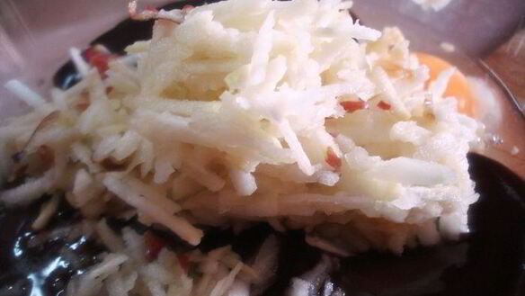 ШАГ 3. кексы шоколадно-яблочные