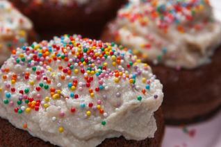 Кексы Шоколадный плен да банановый крем